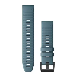 Garmin Strap QuickFit 22 Lakeside Blue Silicone