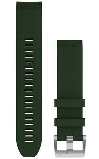 Garmin Strap QuickFit 22 Pine Green Silicone Strap