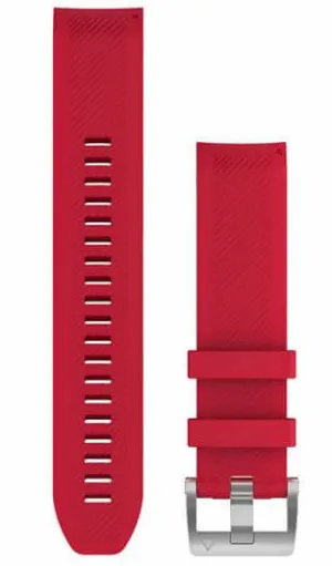 Garmin Strap QuickFit 22 Plasma Red Silicone