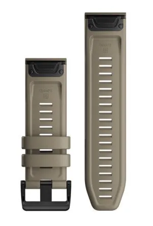 Garmin Strap QuickFit 26 Dark Sandstone Silicone