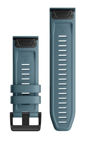 Garmin Strap QuickFit 26 Lakeside Blue Silicone