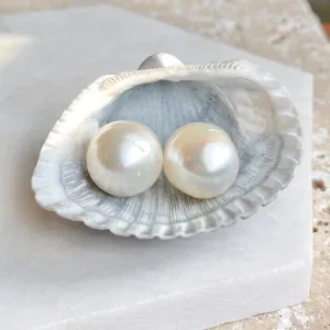 Genuine Paspaley South Sea Loose Pearl Pair "Fashion" Quality 14mm