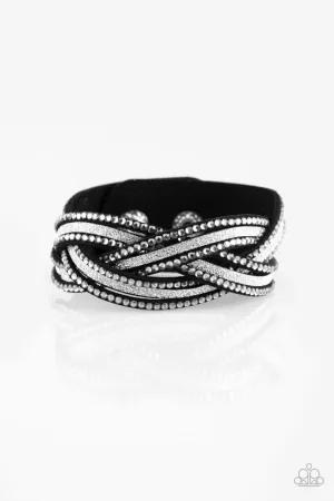 Girls Do It Better Silver Paparazzi Bracelet