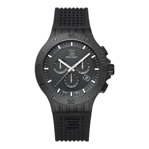 Glock Men's Black Stainless Steel Chronograph Quartz Watch GW-42-2-24
