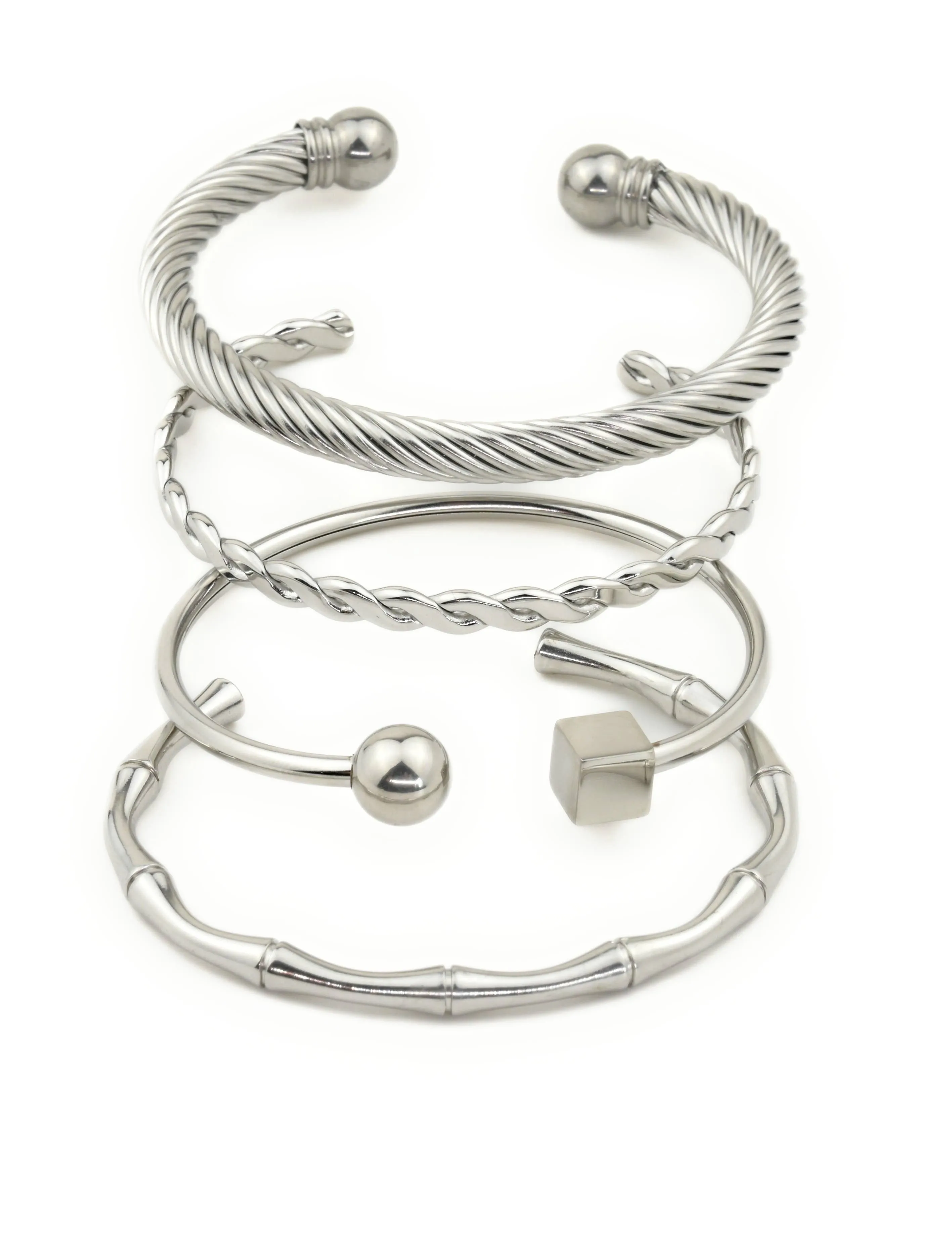 Gold Cuff Bracelet - Waterproof Bold Cuffs - Bangle Bracelet