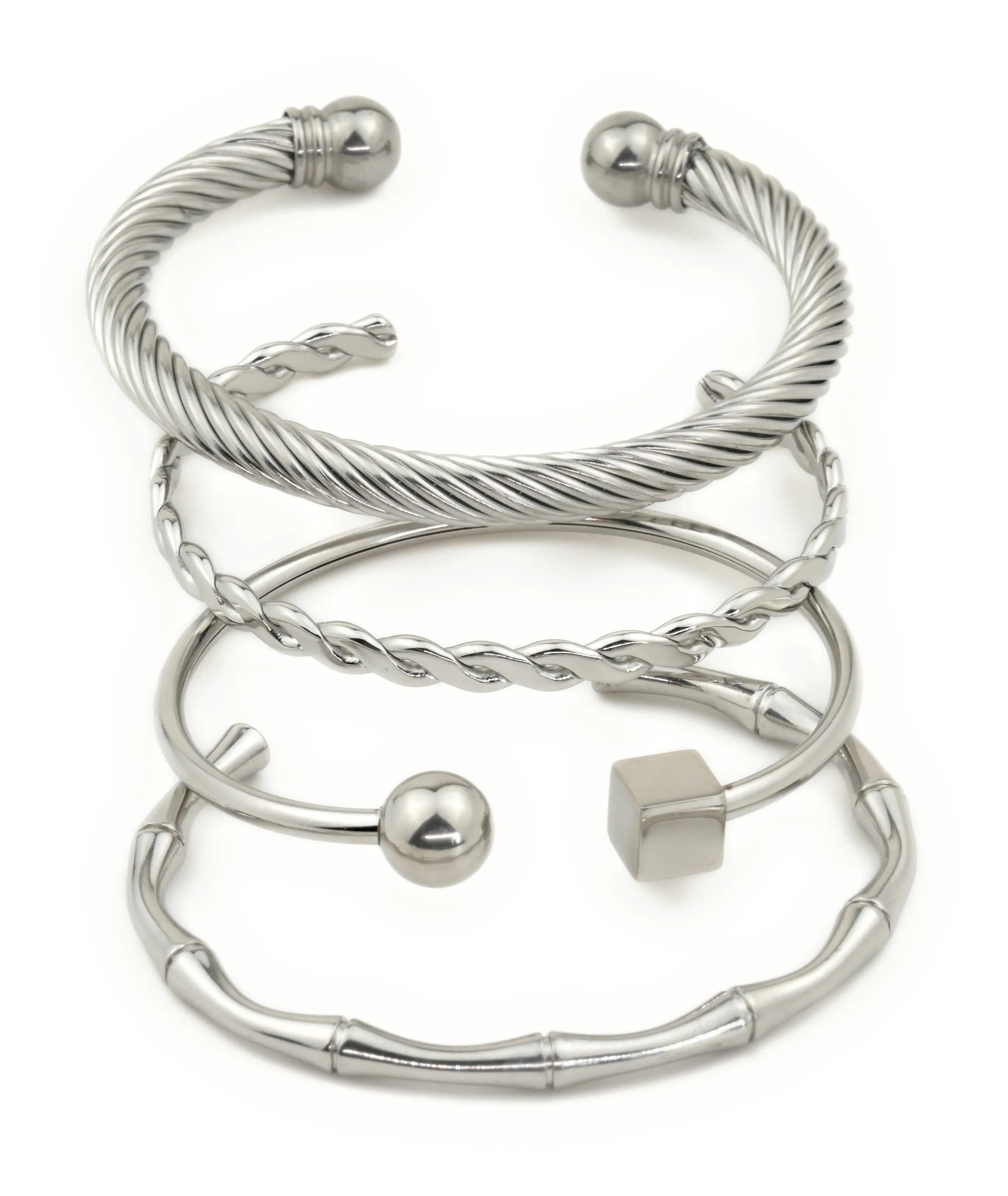 Gold Cuff Bracelet - Waterproof Bold Cuffs - Bangle Bracelet