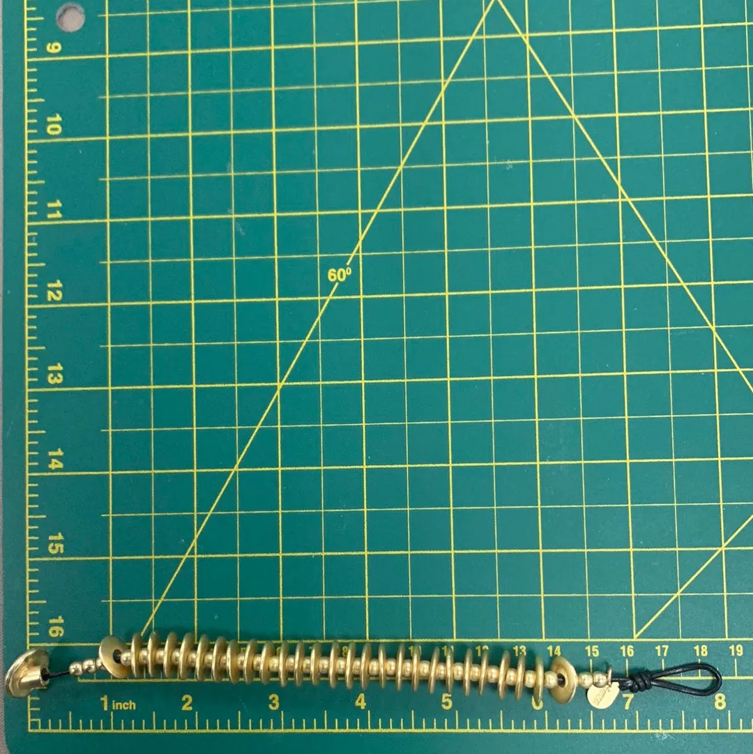 Gold Flat Cord Bracelet
