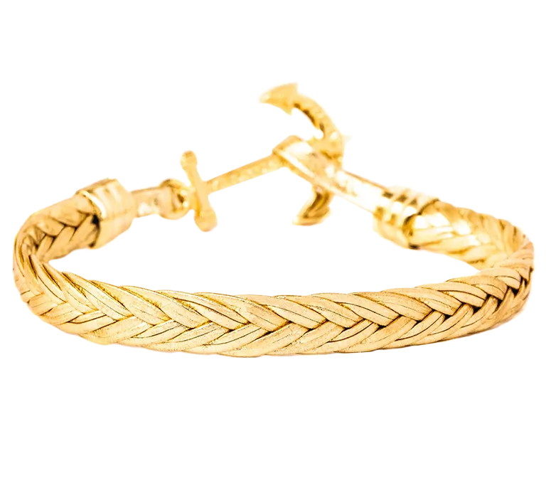 Golden Birch Fishtail Bracelet