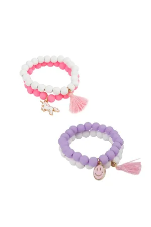Great Pretenders -Pretty Pastel Soft Touch Bracelets