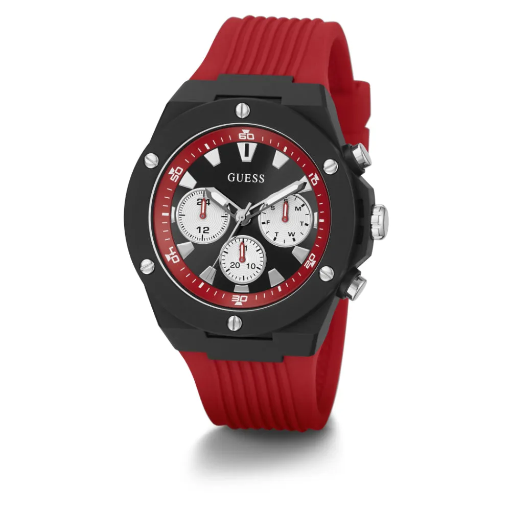 Guess Mens Sport Polycarbonate Multi-function Watch