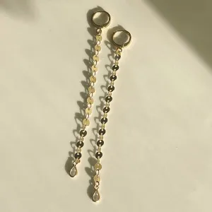 Halo Drop Earrings