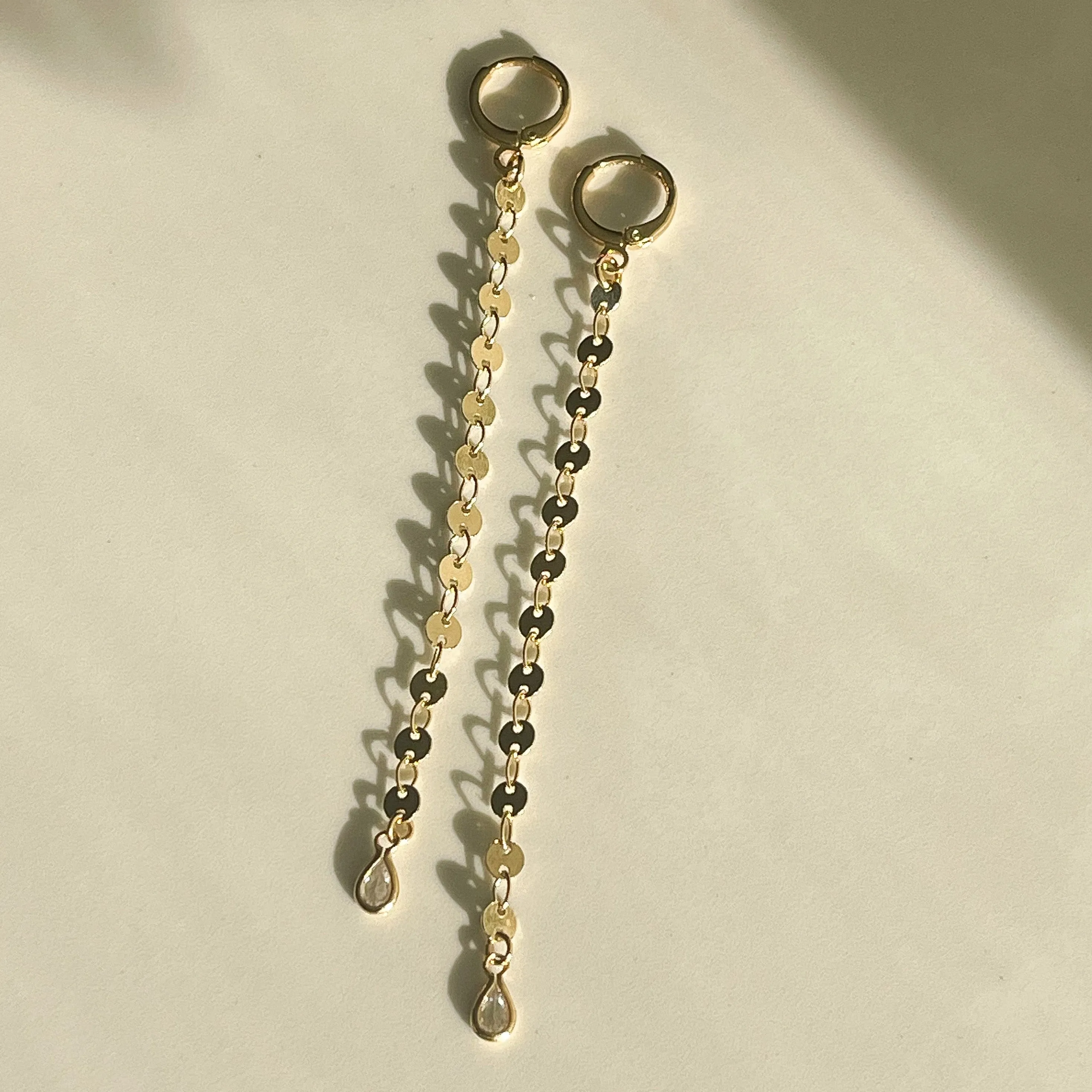 Halo Drop Earrings