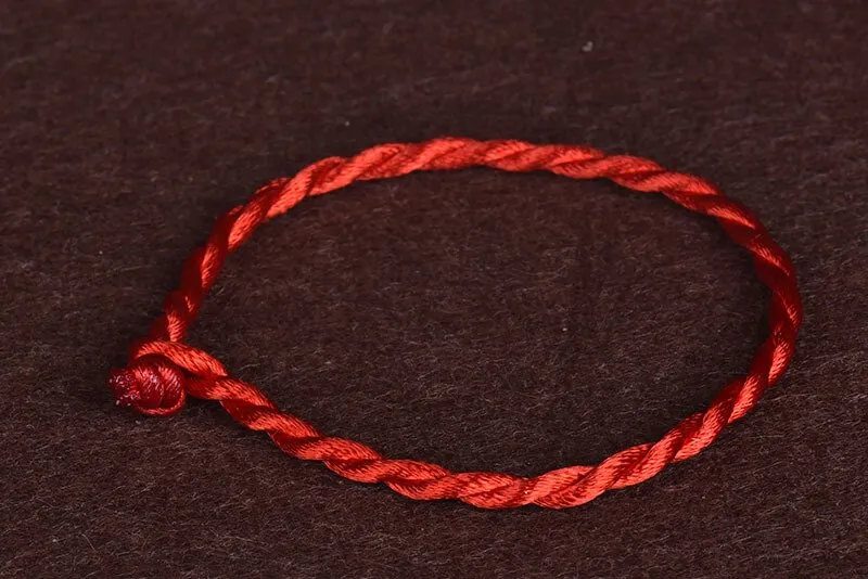 Handmade Red Cord Bracelet