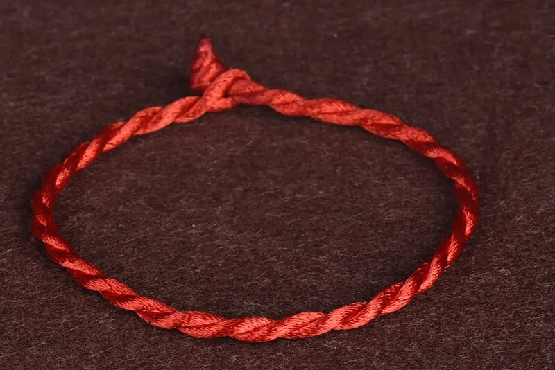 Handmade Red Cord Bracelet