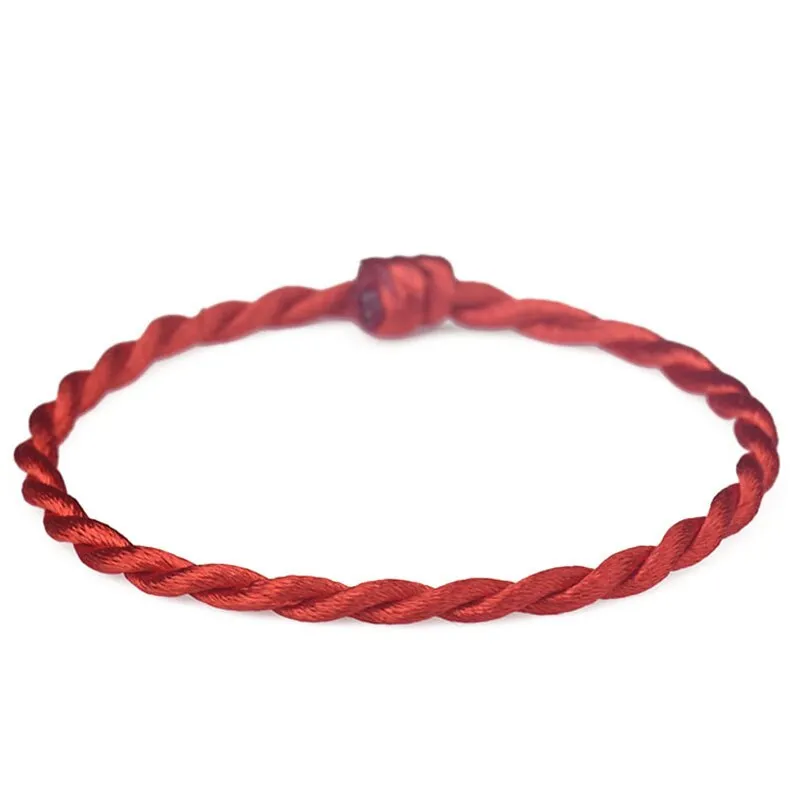Handmade Red Cord Bracelet