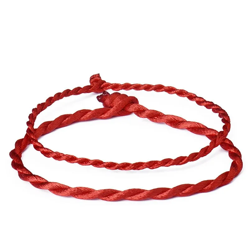 Handmade Red Cord Bracelet
