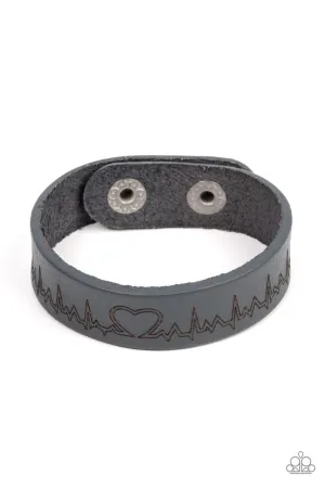 Haute Heartbeat Silver Paparazzi Bracelet