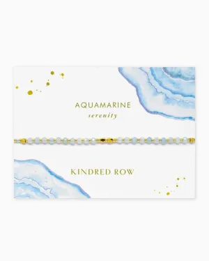 Healing Gemstone Stacking Bracelet - Aquamarine