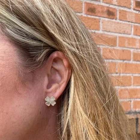 Heart Clover Earring