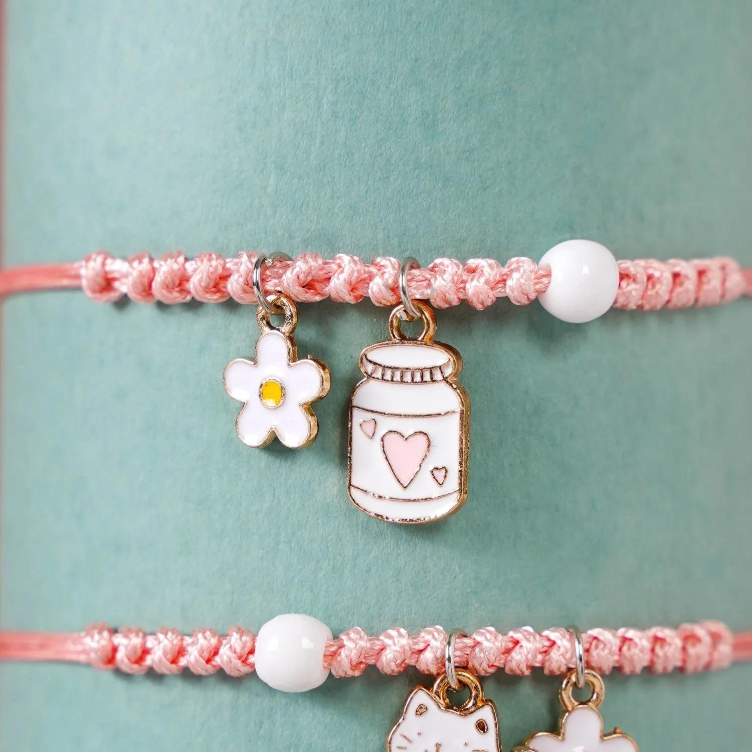 Heart In A Jar Kawaii Bracelet For Kids Set Of 2