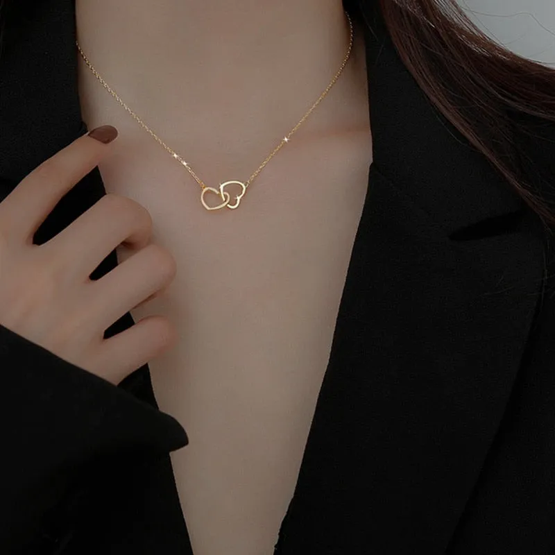 Heart Pendant Necklace For Women