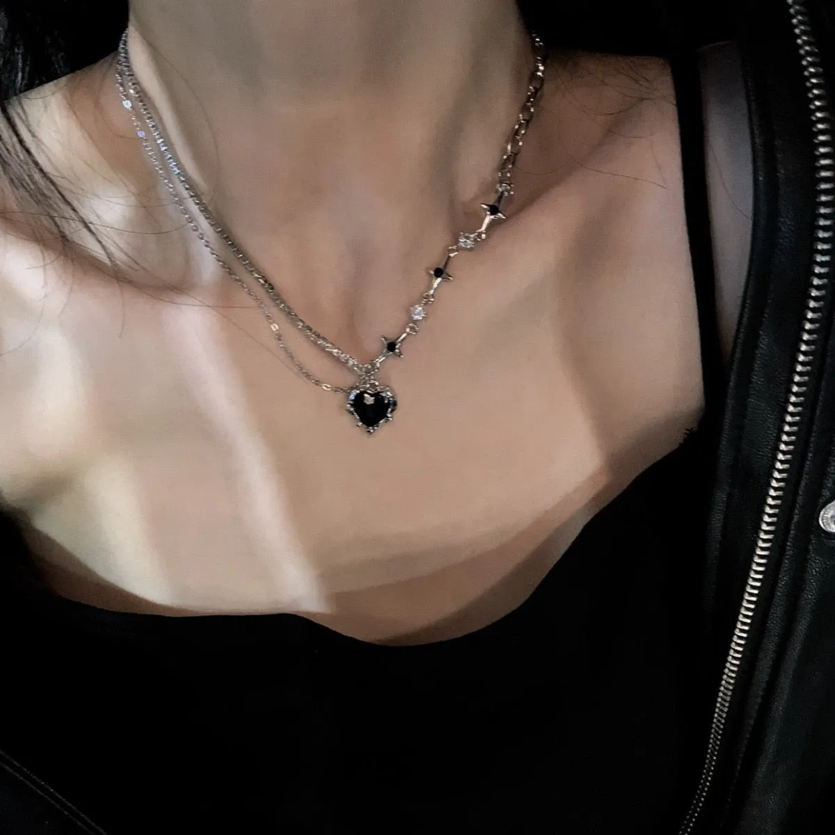 Heart Pendant Necklace For Women