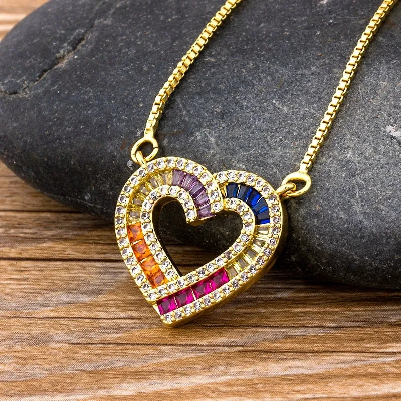 Heartbeat Rhinestones Necklace