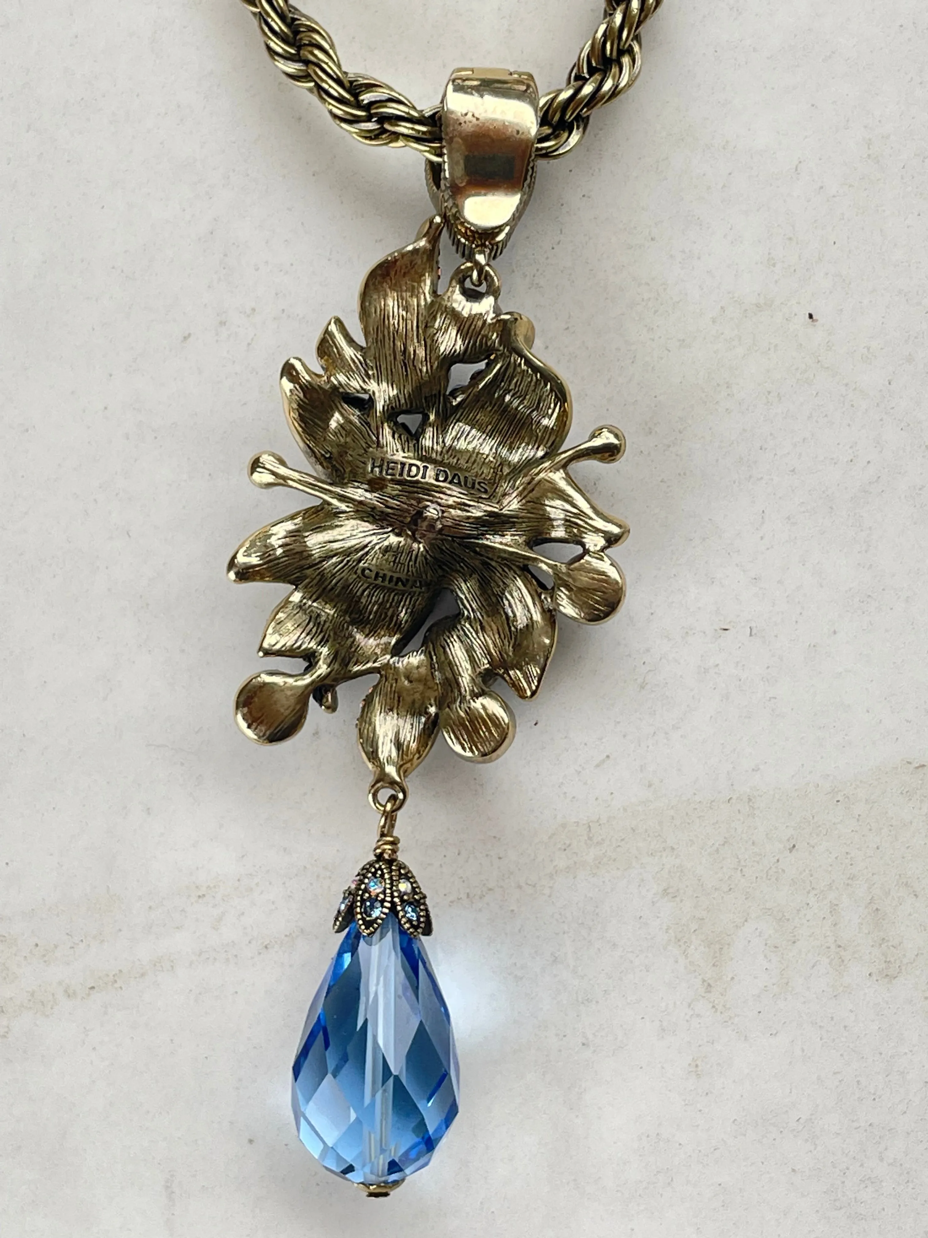 Heidi Daus Blue Garden Necklace