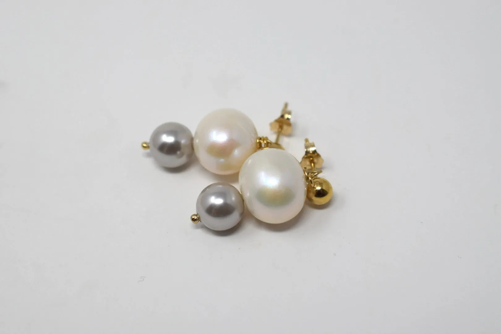High Hopes: Pearl Stack Earrings, Limited Edition