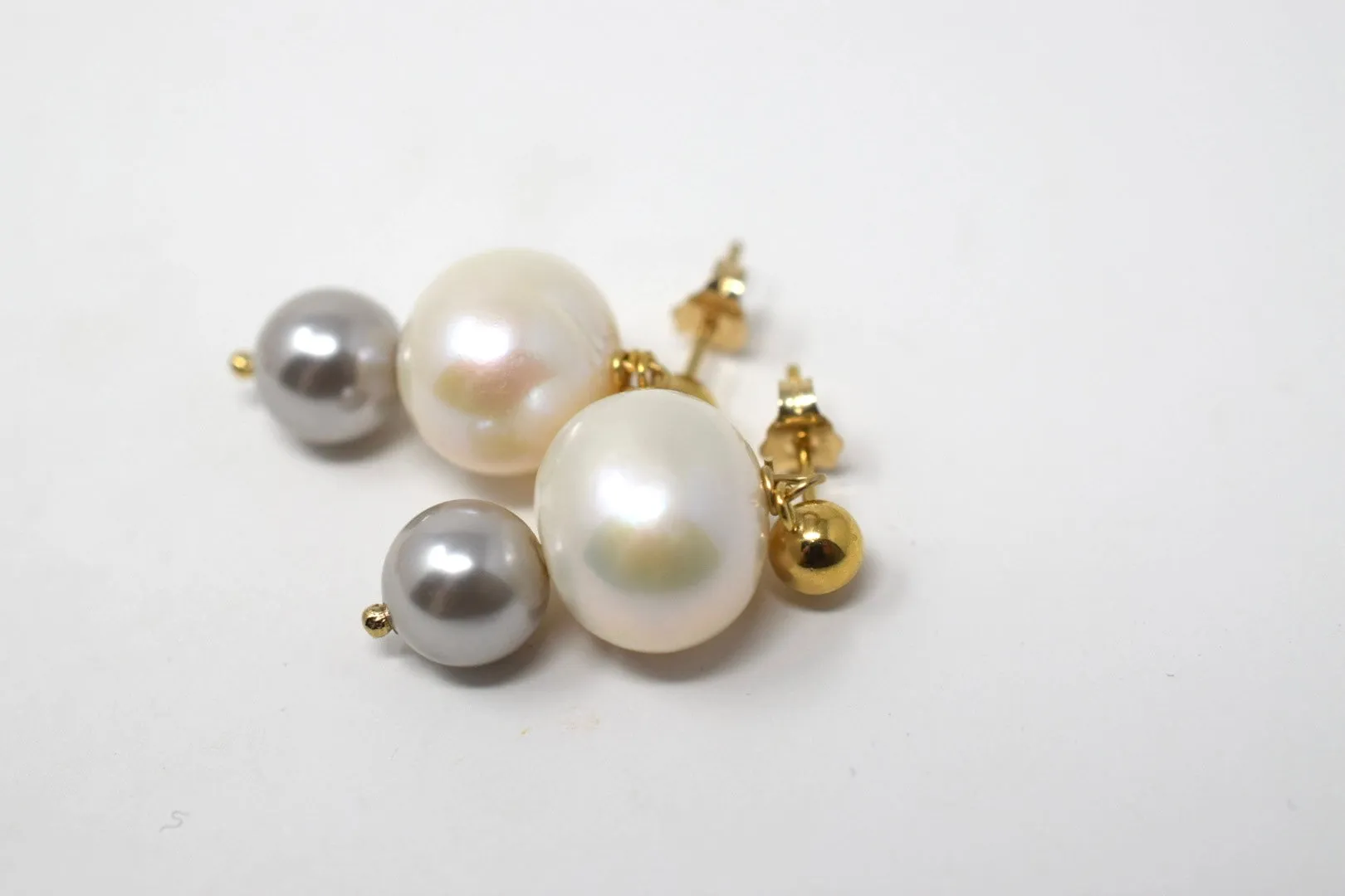 High Hopes: Pearl Stack Earrings, Limited Edition