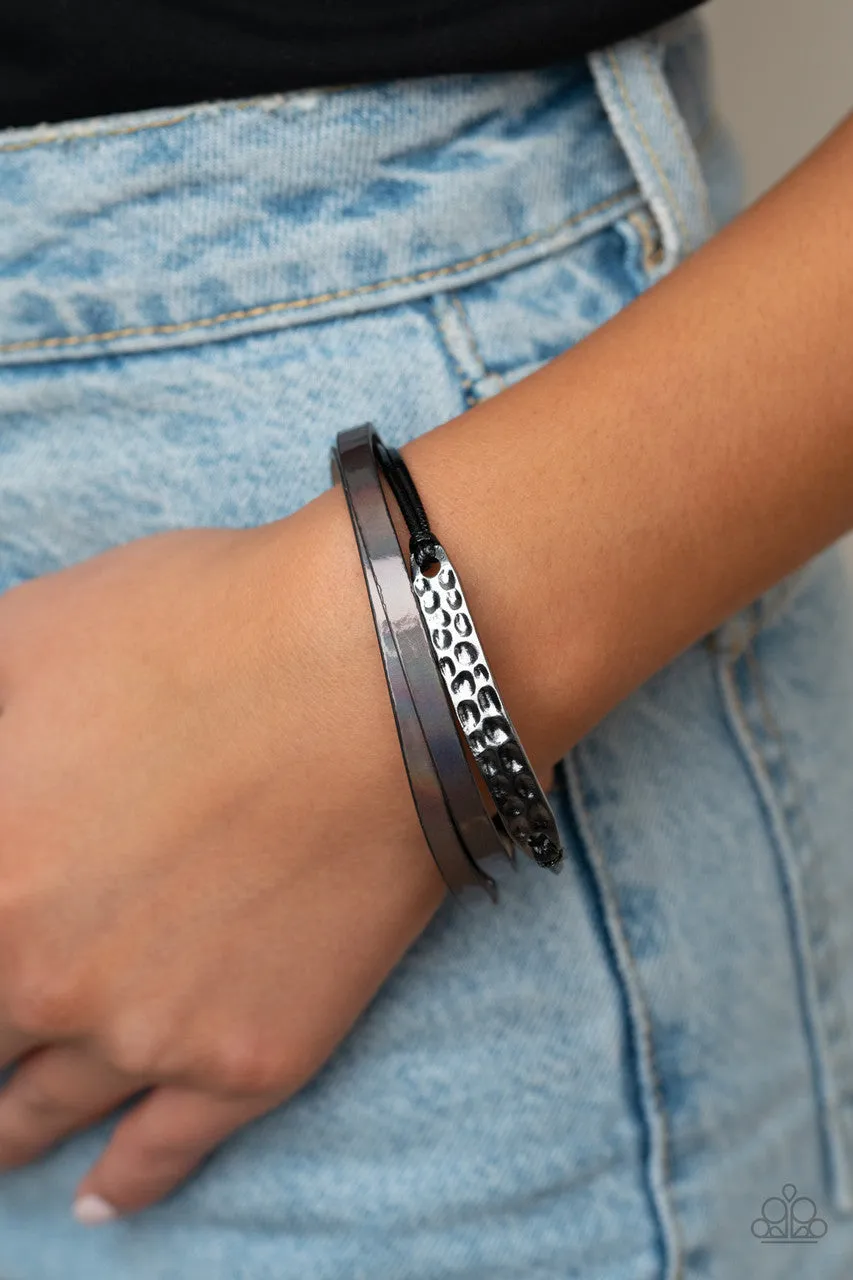High-Strung Style Black Paparazzi Bracelet