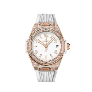 Hublot Big Bang ONE CLICK KING GOLD WHITE PAVÉ Ref# 465.OE.2080.RW.1604