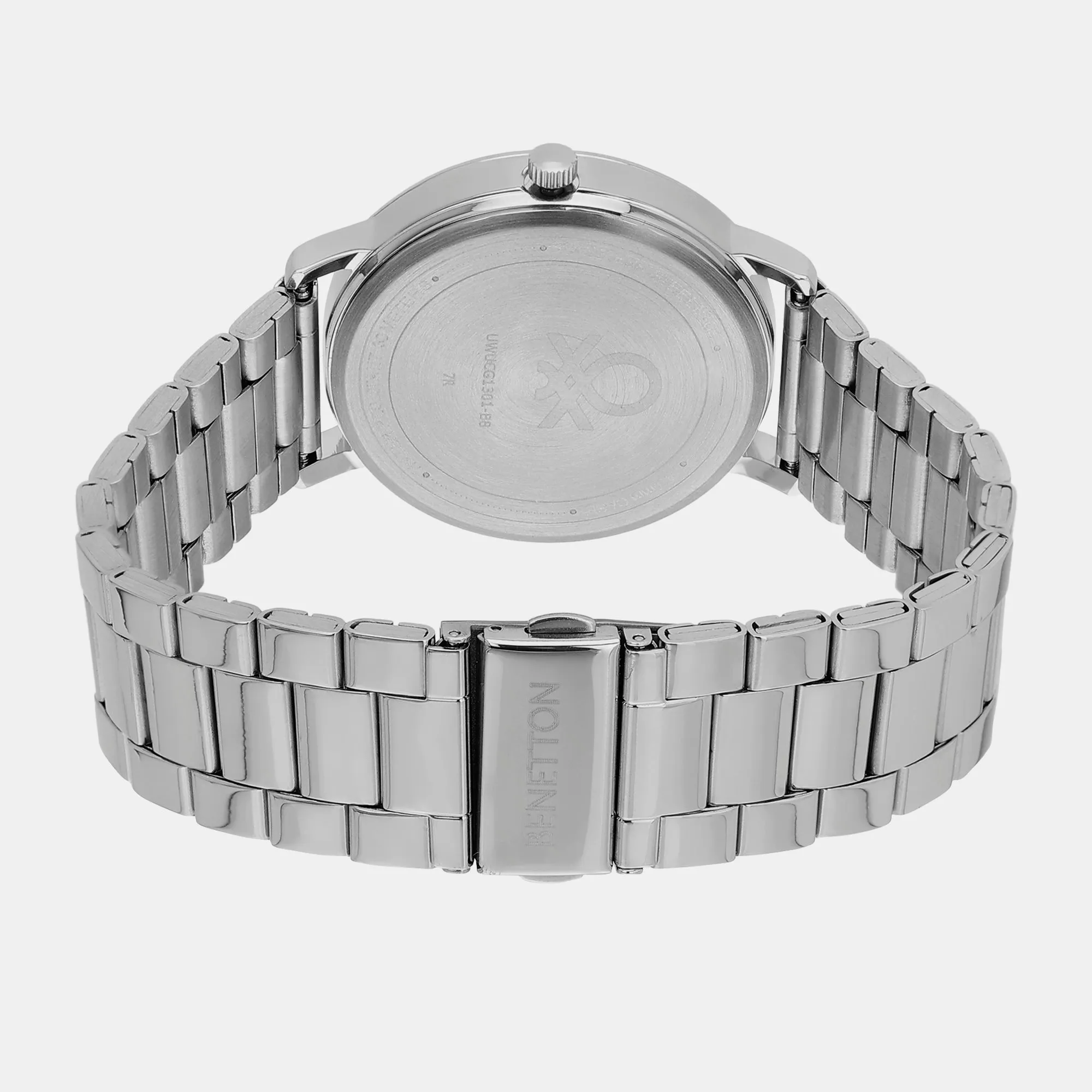 Iconic Blue Men's 3 Hands Analog Stainless Steel Watch UWUCG1301