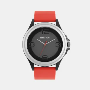 Iconic Grey Men's 3 Hands Analog Silicon Watch UWUCG0306