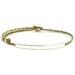 ID Signature Bracelet in Olive & Stone