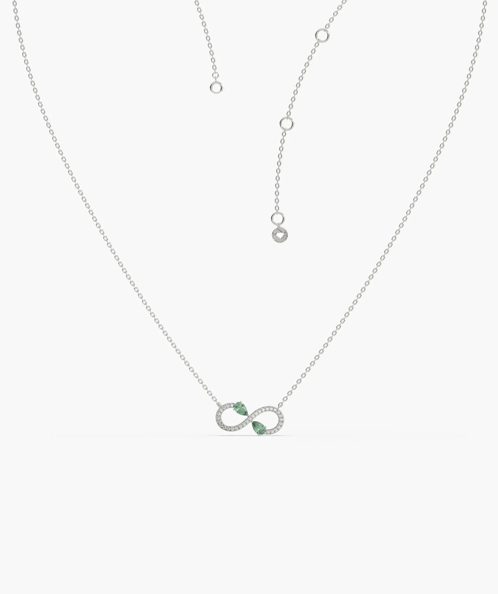 Infinity Grace Diamond Necklace