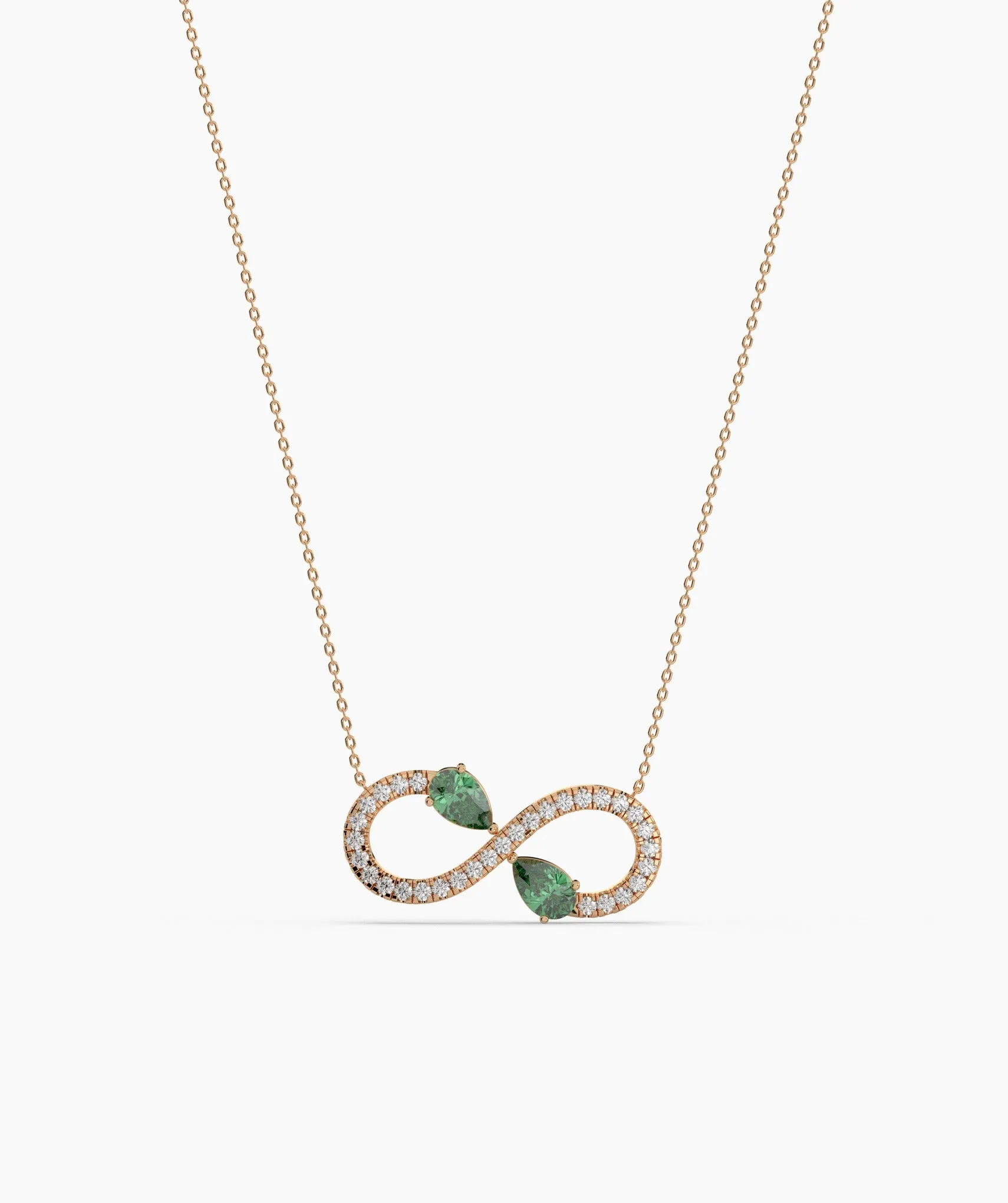 Infinity Grace Diamond Necklace