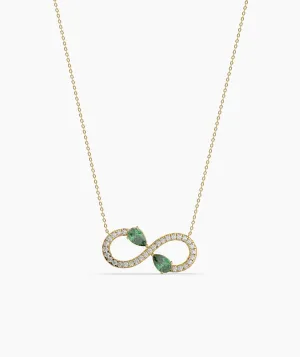 Infinity Grace Diamond Necklace