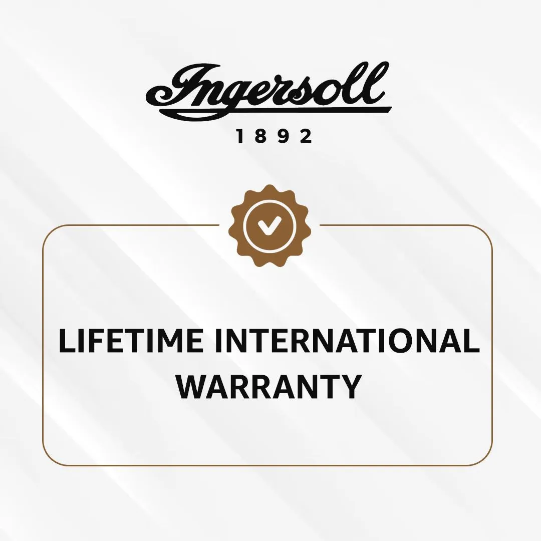 Ingersoll Automatic Black Dial With Lifetime Warranty Analog Watch - For Gents   I12307