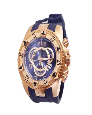 Invicta 11803 Reserve Venom Chronograph Blue Rubber Strap Watch