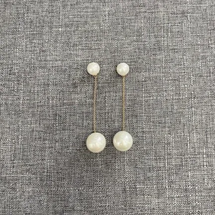 Jelina Pearl Bridal Drop Earrings