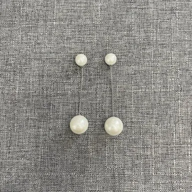 Jelina Pearl Bridal Drop Earrings