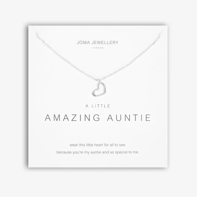 Joma A Little Amazing Auntie Necklace