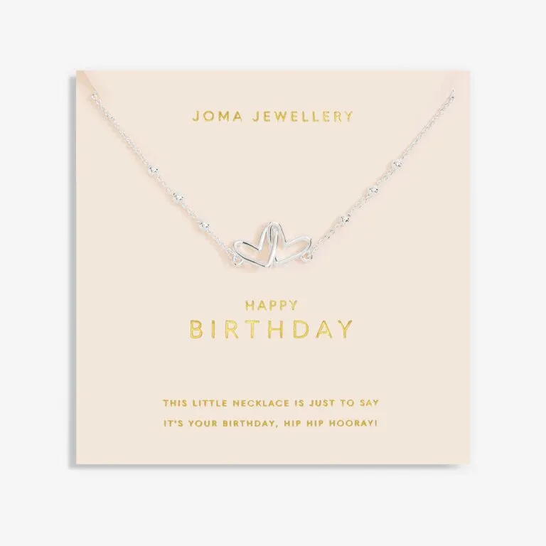 Joma Forever Yours Happy Birthday Necklace