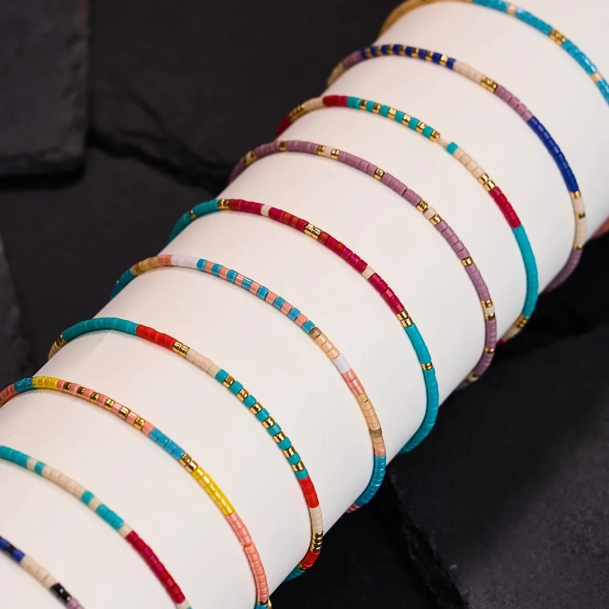 Kauai | Japanese Miyuki Seed Bead | Stranded Bracelets