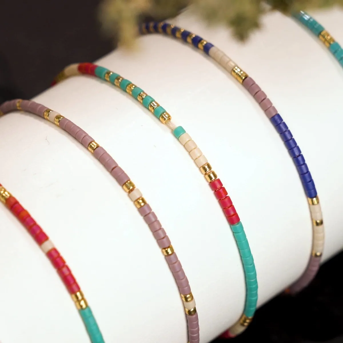 Kauai | Japanese Miyuki Seed Bead | Stranded Bracelets