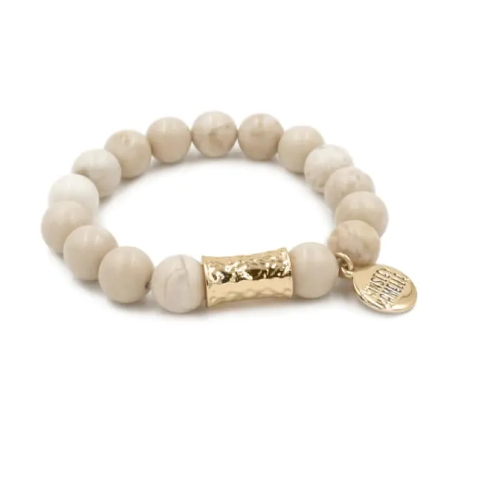 Kinsley Armelle Cyprus Collection - Gold Tawny Bracelet