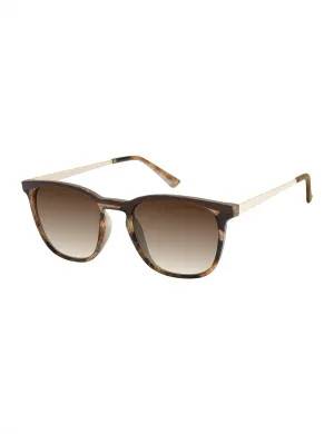 LADIES CLASSIC PLASTIC REC SUNGLASSES