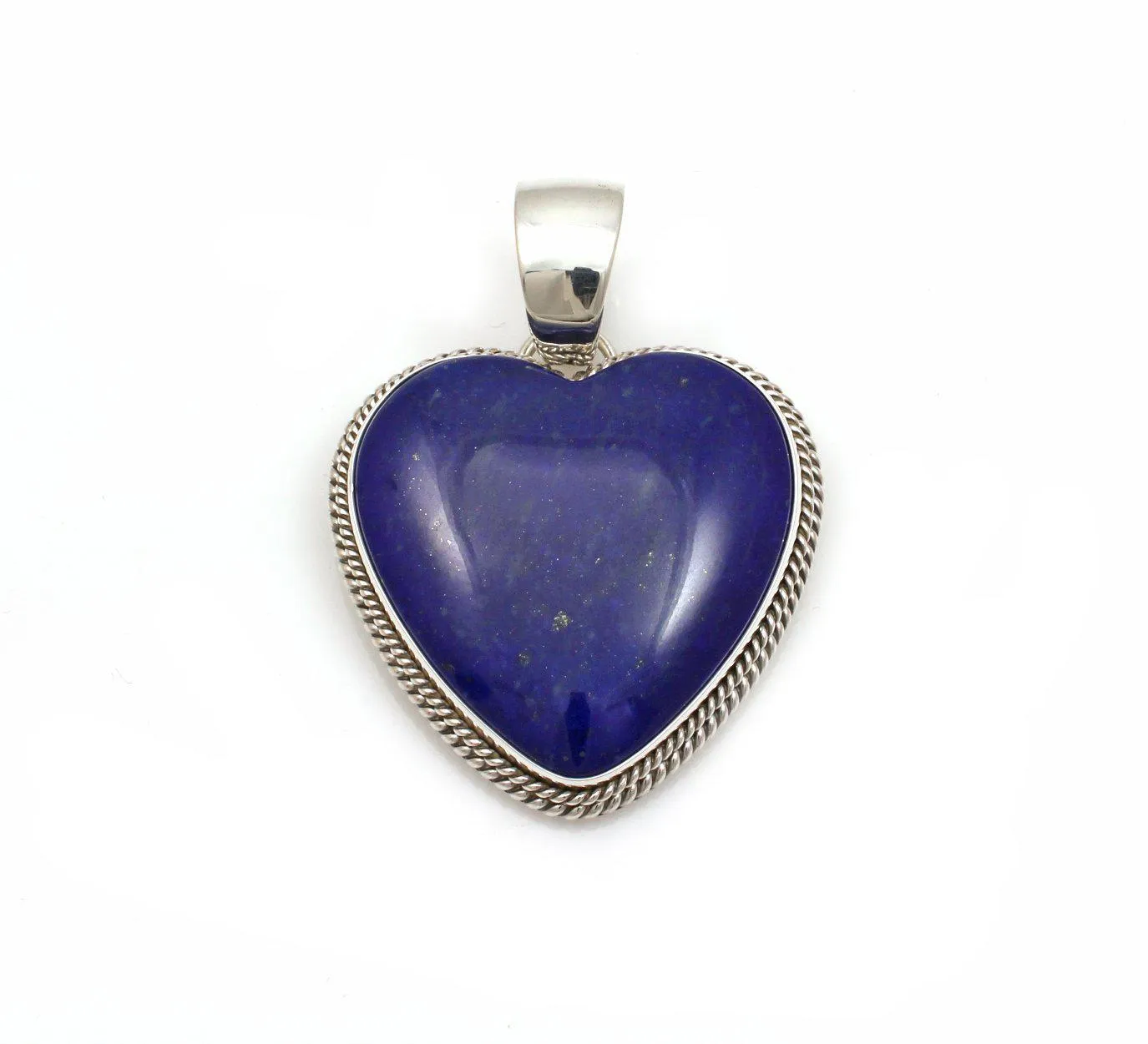 Lapis Heart Pendant