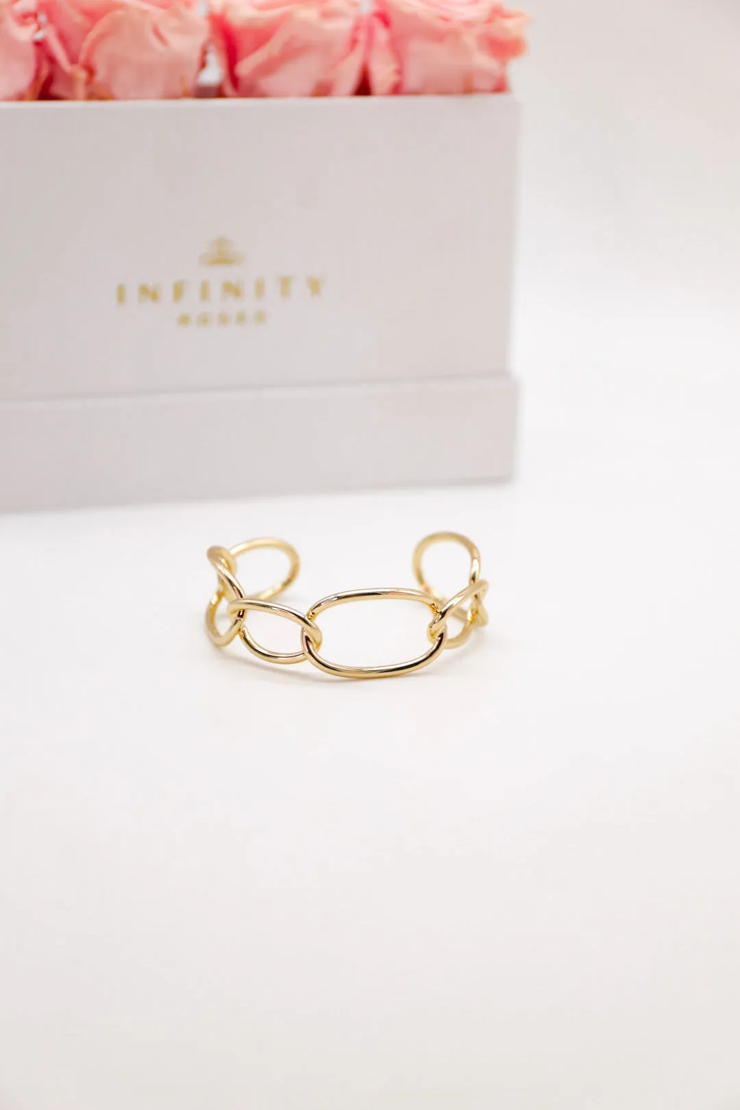 Large Link Cuff by B.b.Lila